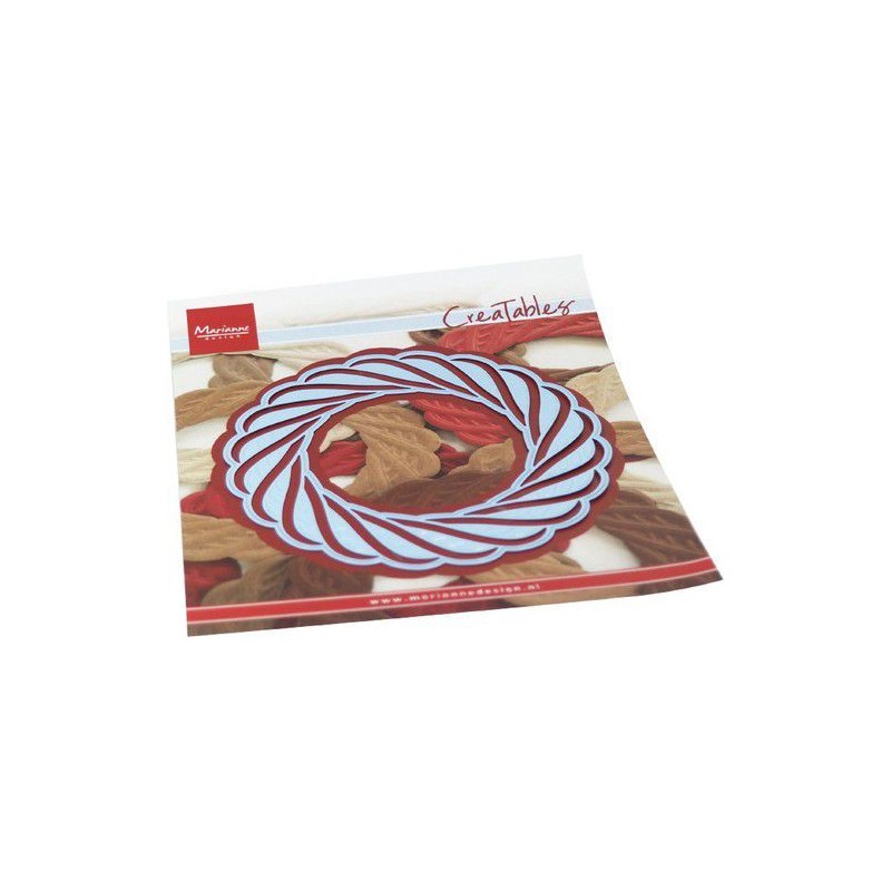 Marianne D Creatable Wicker Wreath 130 x 160mm