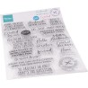 Marianne D Clear Stamps Crafting sentiments (ENG)  115x185mm