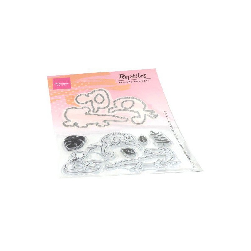 Marianne D Clear stamp Eline‘s Animals - reptiles  stamps dies
