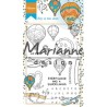 Marianne D Clear Stamps Hetty‘s Border Sky is the limit  95x140mm
