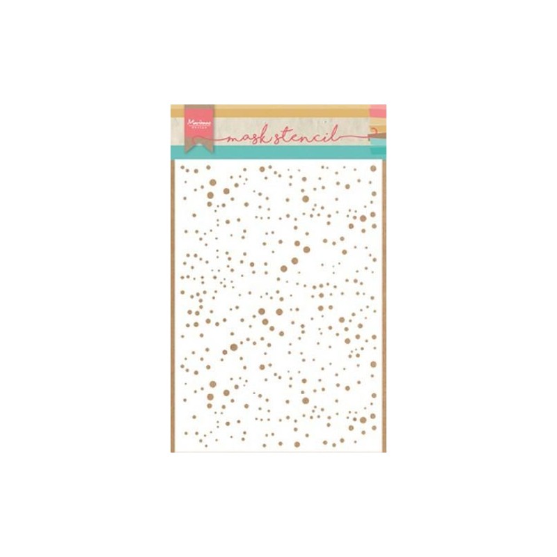 Marianne D Mask Stencil Snow flakes  15x21cm