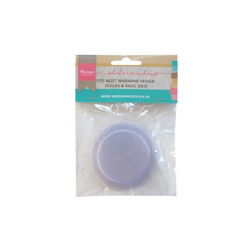 Marianne D Shaker windows / Fönster small circle 5,4x0,4 cm 10 pcs