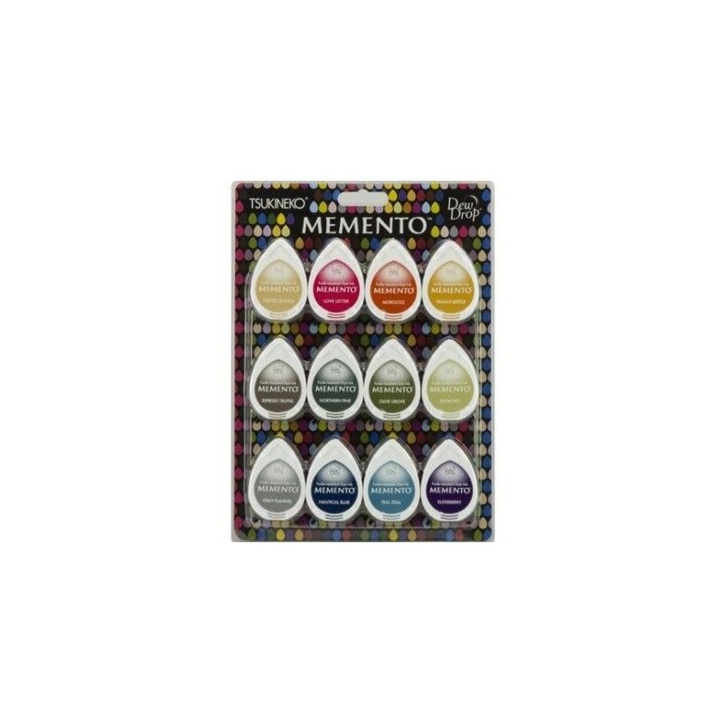 Tsukineko • Memento Dew Drops "SNOW CONES" 12pcs