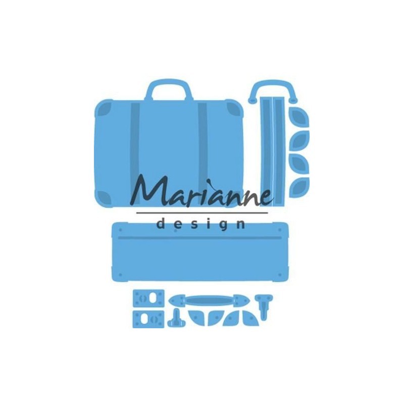 Marianne D Creatable Suitcase 21x44 50x43 59x20 47x13mm