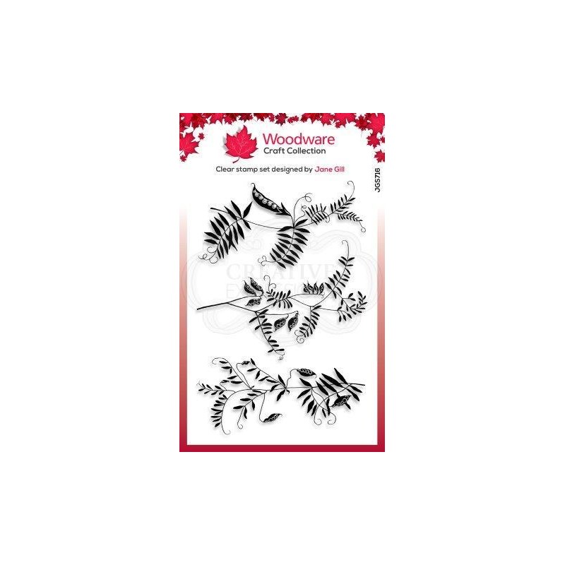 Woodware Clear Stamp "Wood Vetch" A6