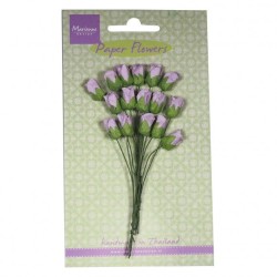 Marianne Design decoration rose knoppar - light lavender