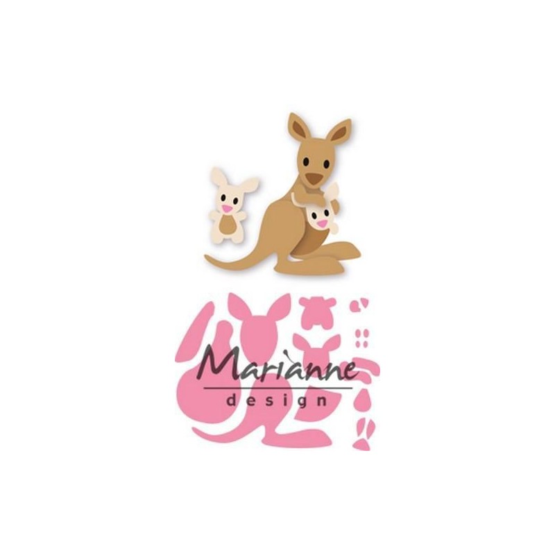 Marianne D Collectable Eline‘s kangaroo & baby