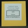 Scrap & Hjälp Cardstock Yellow 12"x12" 25 pack eller styckvis SoH105