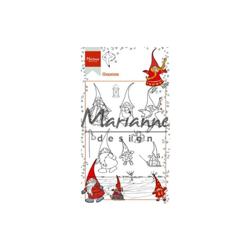Marianne D Clear Stamp Hetty‘s Gnomes