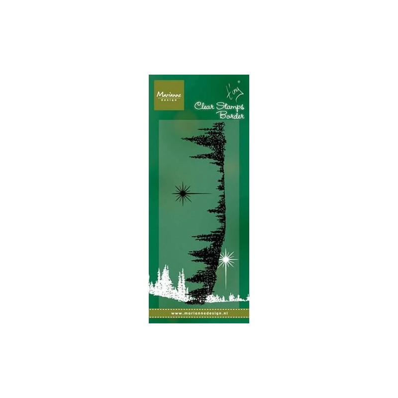 Marianne D Stamp Tiny‘s border - Pinetrees