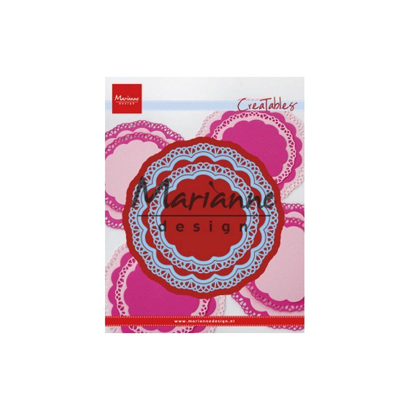 Marianne D Creatable Doily duo  105x105mm