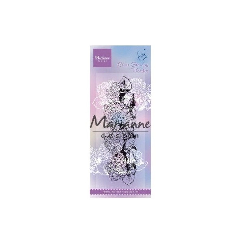 Marianne D Stamps Tiny`s border - Hydrangea