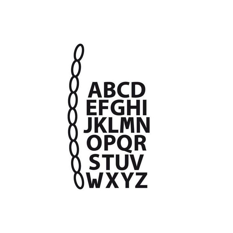 Marianne Design DIES Mini alphabet & garland