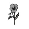 Marianne Design DIES flower Tiny`s pansy