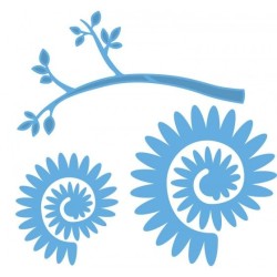 Marianne Design Creatables branch with flower 2