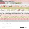 Kaisercraft paper pad cottage rose 16,5x16,5cm