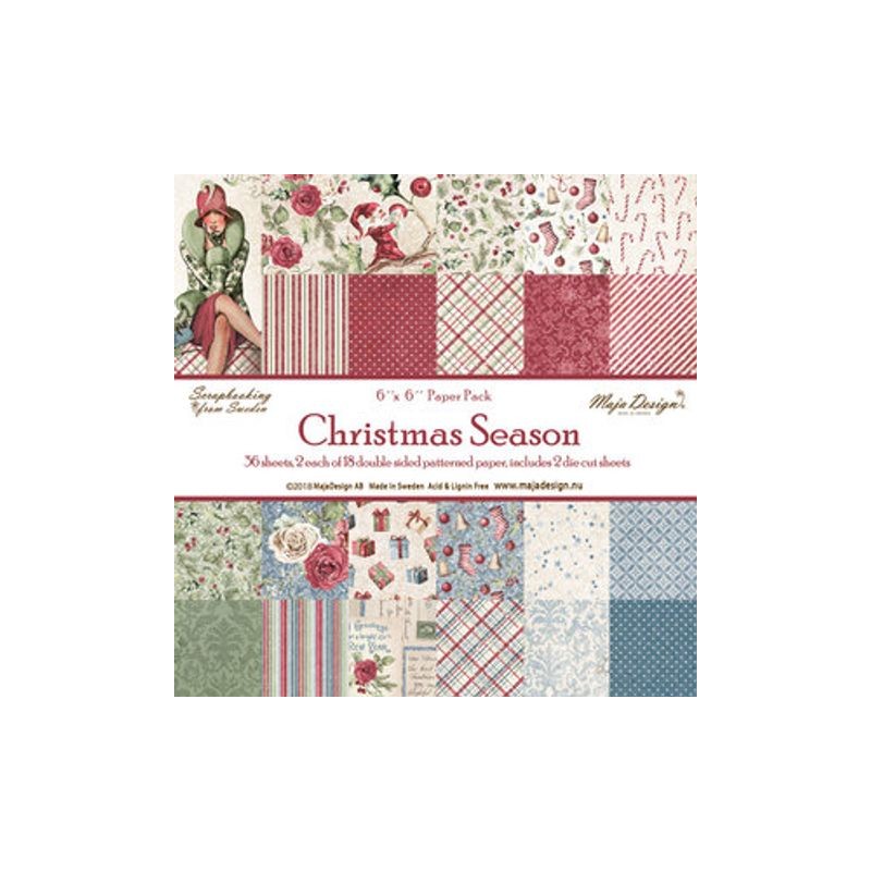 Maja Design Paper Pack 6x6 "Christmas Season"