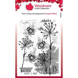 Woodware Clear Stamp "Three...