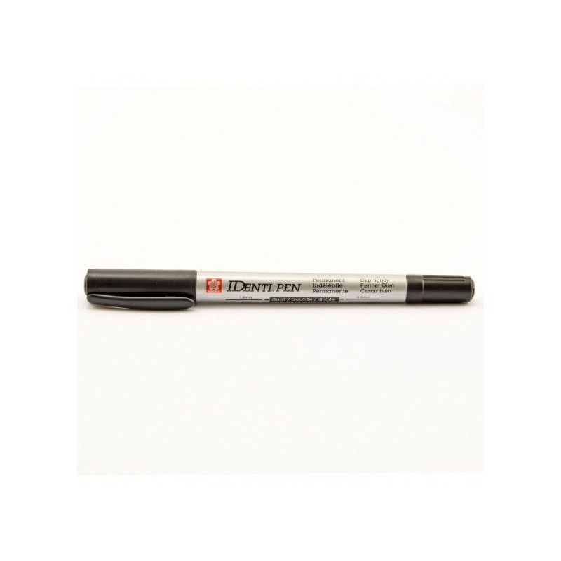 Sakura IDenti Pen Permanent Svart duo tip