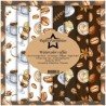 Paper Favourites Pack 15x15 cm "Watercolor coffee"