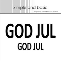Simple and Basic die God Jul"