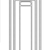 Simple and Basic die "Frames - Slimcard" 9,5x20,5cm