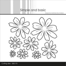 Simple and Basic die "Flowers"