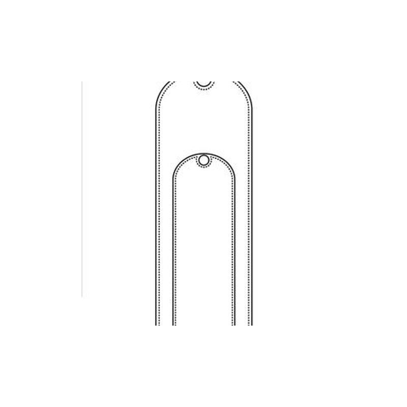 Simple and Basic die Add-On "Long Scallop Tag""