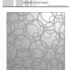 Simple and Basic 3D Embossingfolder "Circles"