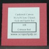 Scrap & Hjälp Cardstock Crimson Red 12"x12" 25 pack eller styckvis SoH108