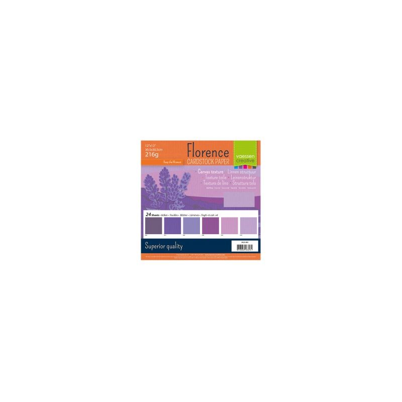 Cartoncino Liscio Florence 216gsm – 20 Fogli 30,5x30,5 Cm – Colore Fuchsia Per Scrapbooking, Biglietti E Fustellatura