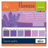 Vaessen Florence Cardstock block Purple 30,5 x 30,5 cm