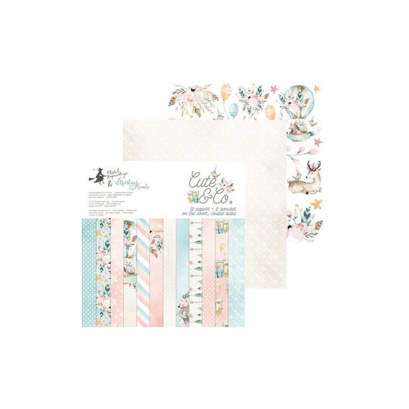Piatek13 - Paper pad 12x12 Cute & Co.