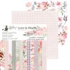 Piatek13 Paper pad Love in Bloom 6x6