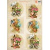 Marianne D Klippark "Brocante Birdcages 2" A4