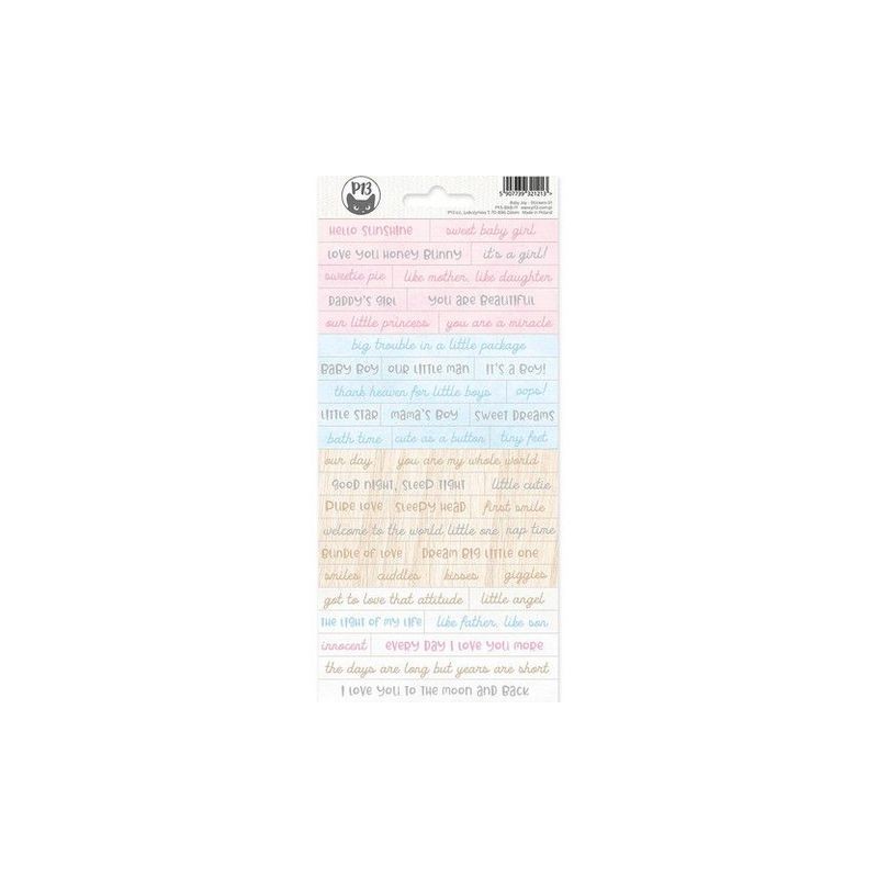 Piatek13 - Sticker sheet Baby Joy 01  10,5x23 cm