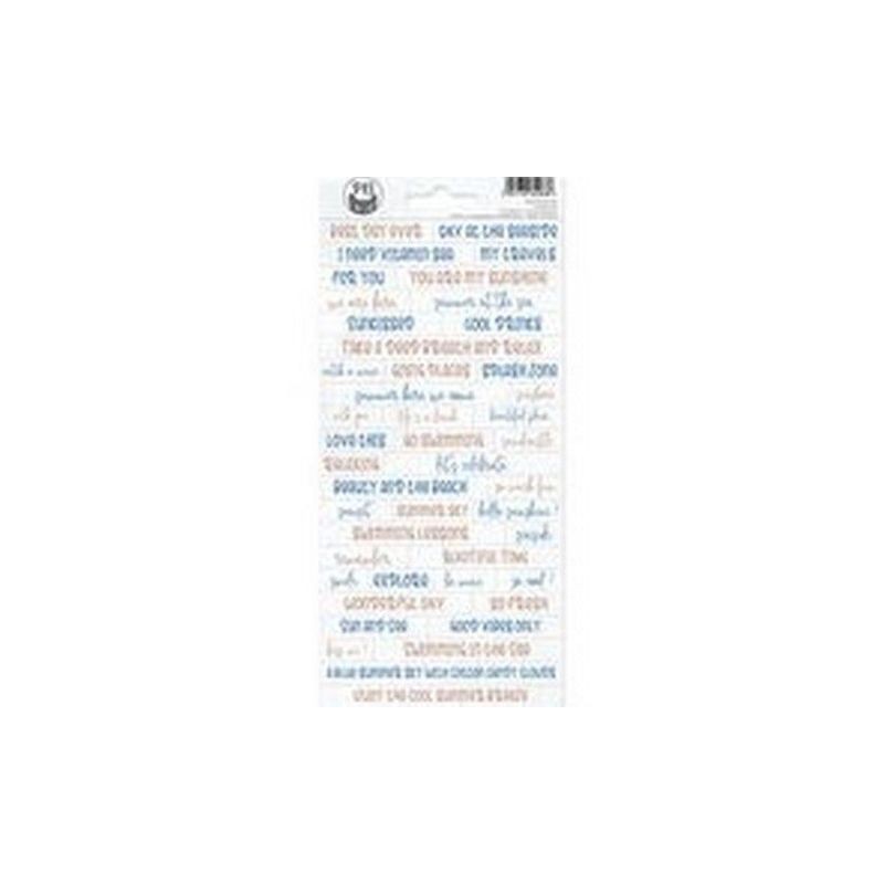 Piatek13 - Sticker sheet Beyond the Sea 01  10,5x23cm