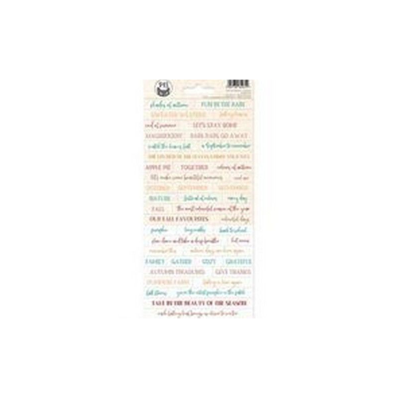 Piatek13 - Sticker sheet The Four Seasons - Autumn 01  10,5x23cm
