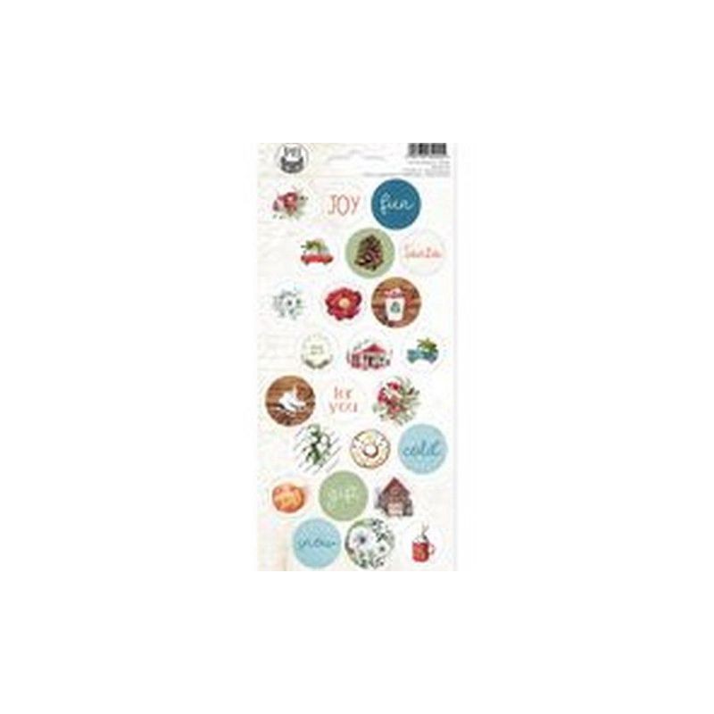 Piatek13 - Sticker sheet The Four Seasons - Winter 02  10,5x23cm