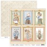 ScrapBoys Bedtime story paper sheet DS  190gr 30,5x30,5cm BEST-03