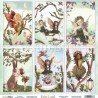ScrapBoys Fairy Land paper sheet DZ  190gr 30,5cmx30,5cm