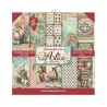 Stamperia Block 10 sheets 20.3X20.3 (8"X8") Double Face "Alice"