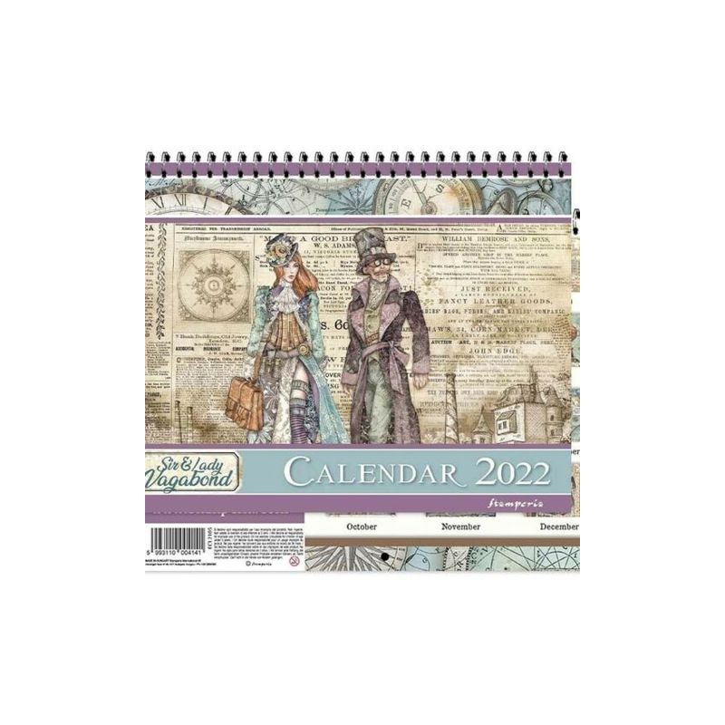 Stamperia Calendar 2022 - Lady and Sir Vagabond