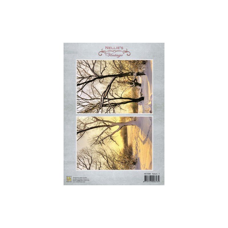 Nellie‘s Choice KlippaArk sheets "Nature 1" A4
