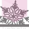 Kaboks Die - Snöflinge bord
