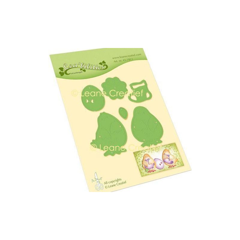 LeCrea - Lea bilitie Easter chicks cut and embossing die