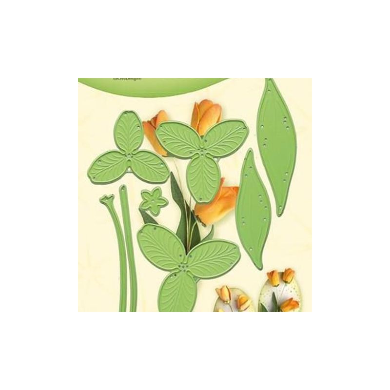 LeCrea - Leabilitie Multi die flower 017 Tulip 3D