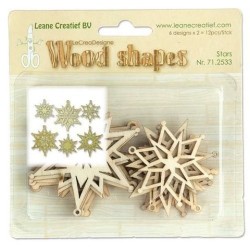 LeCrea - Wood shapes Stars