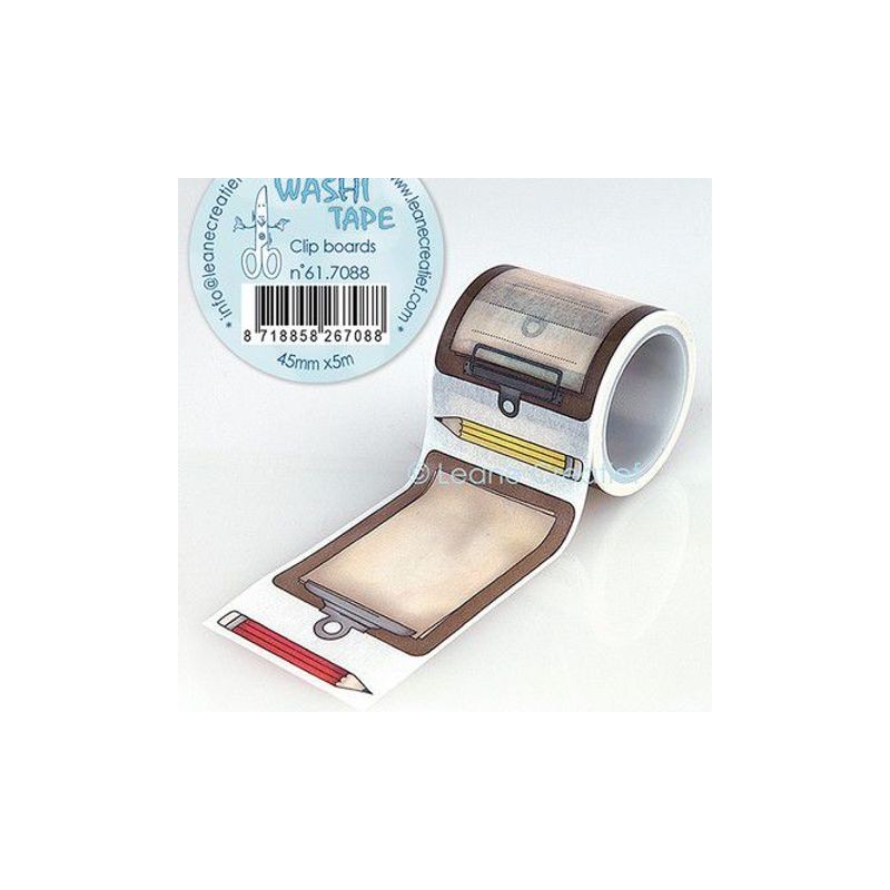 LeCrea - Washi tape Clip boards 45mmx5m.
