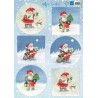Marianne D Decoupage Hetty`s Santas A4